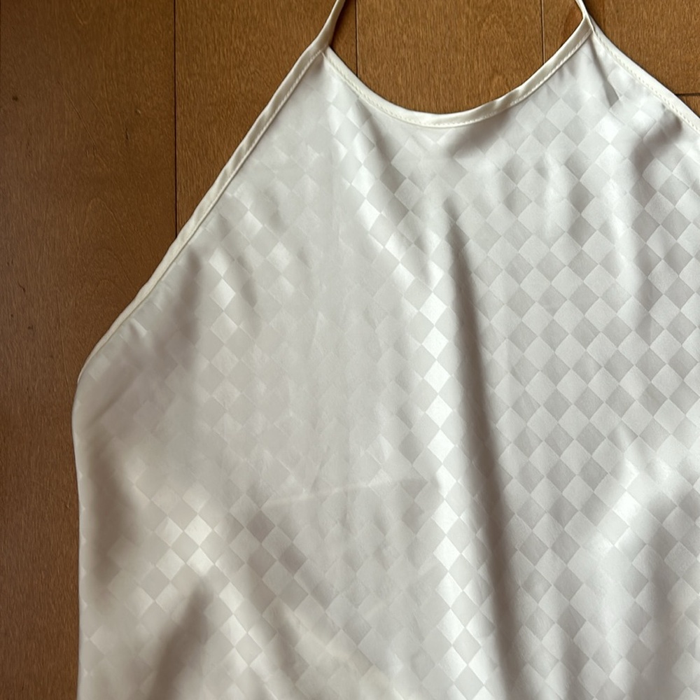 Silky Halter Midi Dress - Picture 2 of 4